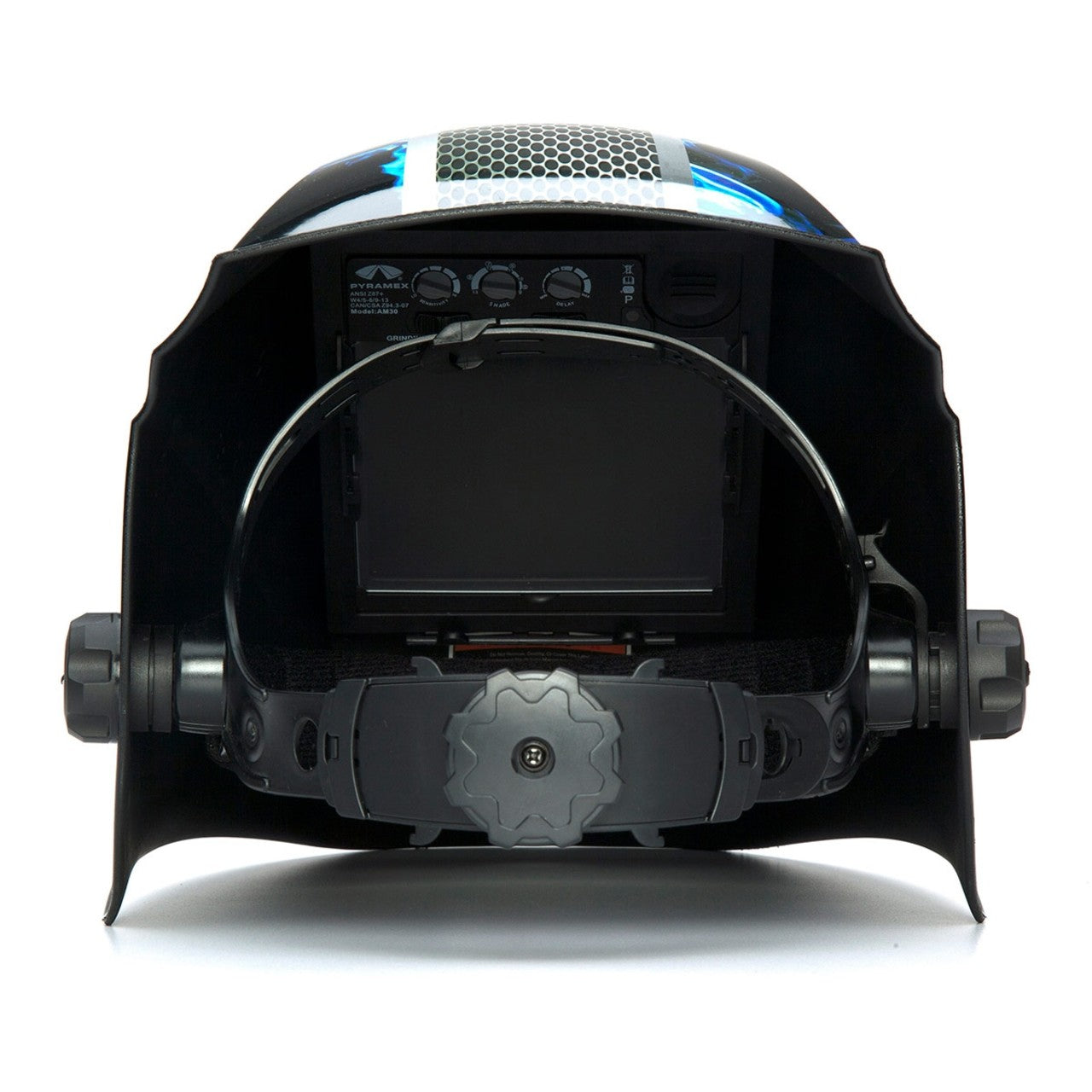 Pyramex Leadhead Fire Metal Auto Darkening Welding Helmet - WHAM3030FM
