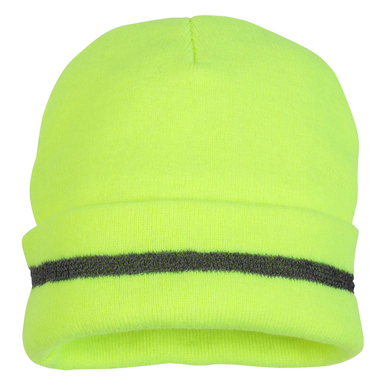 Pyramex RH110 Hi-Vis Lime Reflective Beanie