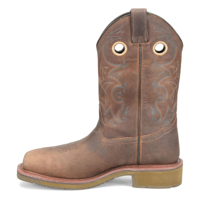 Double-H Men's Roy 12" Roper EH Composite Toe, DH5246, Brown