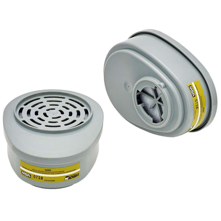 MSA 815359 Advantage Respirator Cartridges, Multigas GME, 2 Pack