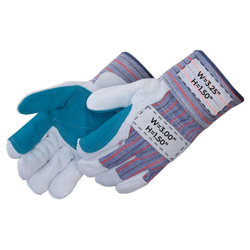 Custom Double Leather Palm Gloves, GL120, 72 Pairs