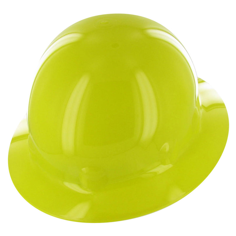 Fibre Metal SuperEight Full Brim Hard Hat Ratchet Suspension