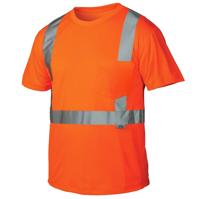 Custom Pyramex RTS21 Type R Class 2 Hi-Vis Short Sleeve T-Shirt