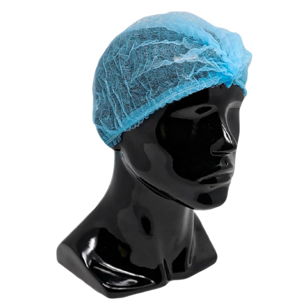 24" Pleated Bouffant Cap, H204 - 100 Pack