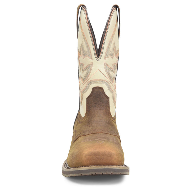 Double-H Men's Hingham 10" Stockman Composite Toe Boots, DH4150, Brown