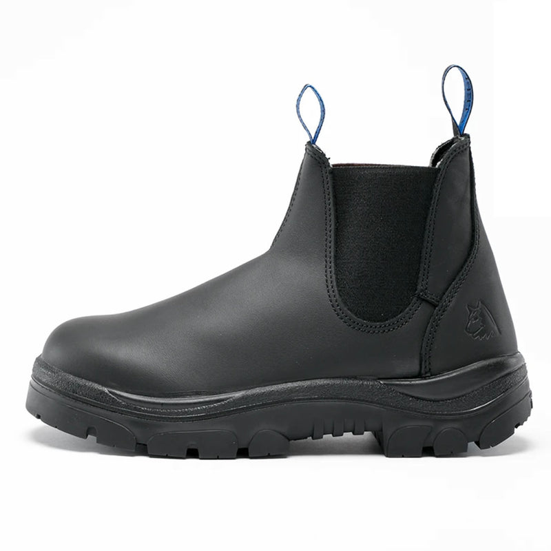 Steel Blue Men's Hobart 6" EH Steel Toe Boots, 812901, Black