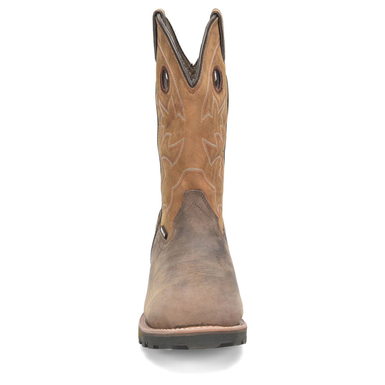 Double-H Men's Abner 12" Roper Waterproof EH Composite Toe Boots, DH5353, Brown