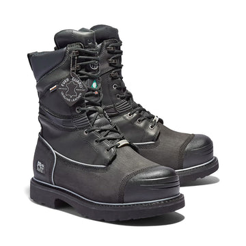 Timberland PRO Men's Gravel Pit 10" Waterproof Insulated EH Met Guard Steel Toe Boots - TB1535310011