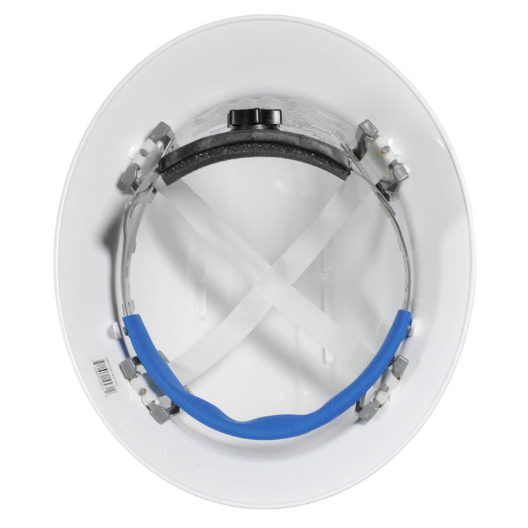 Custom Delta Plus Americana Vented Full Brim Hard Hat, 4-Point Mega Ratchet Suspension