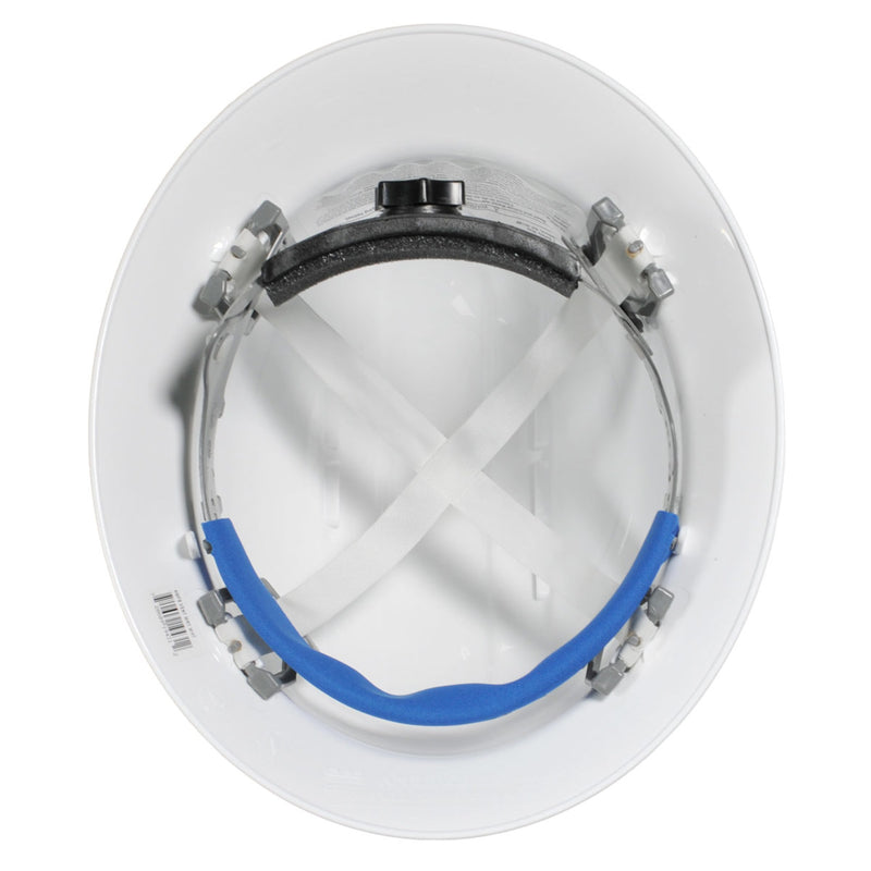 Custom Delta Plus Americana Vented Full Brim Hard Hat, 4-Point Mega Ratchet Suspension