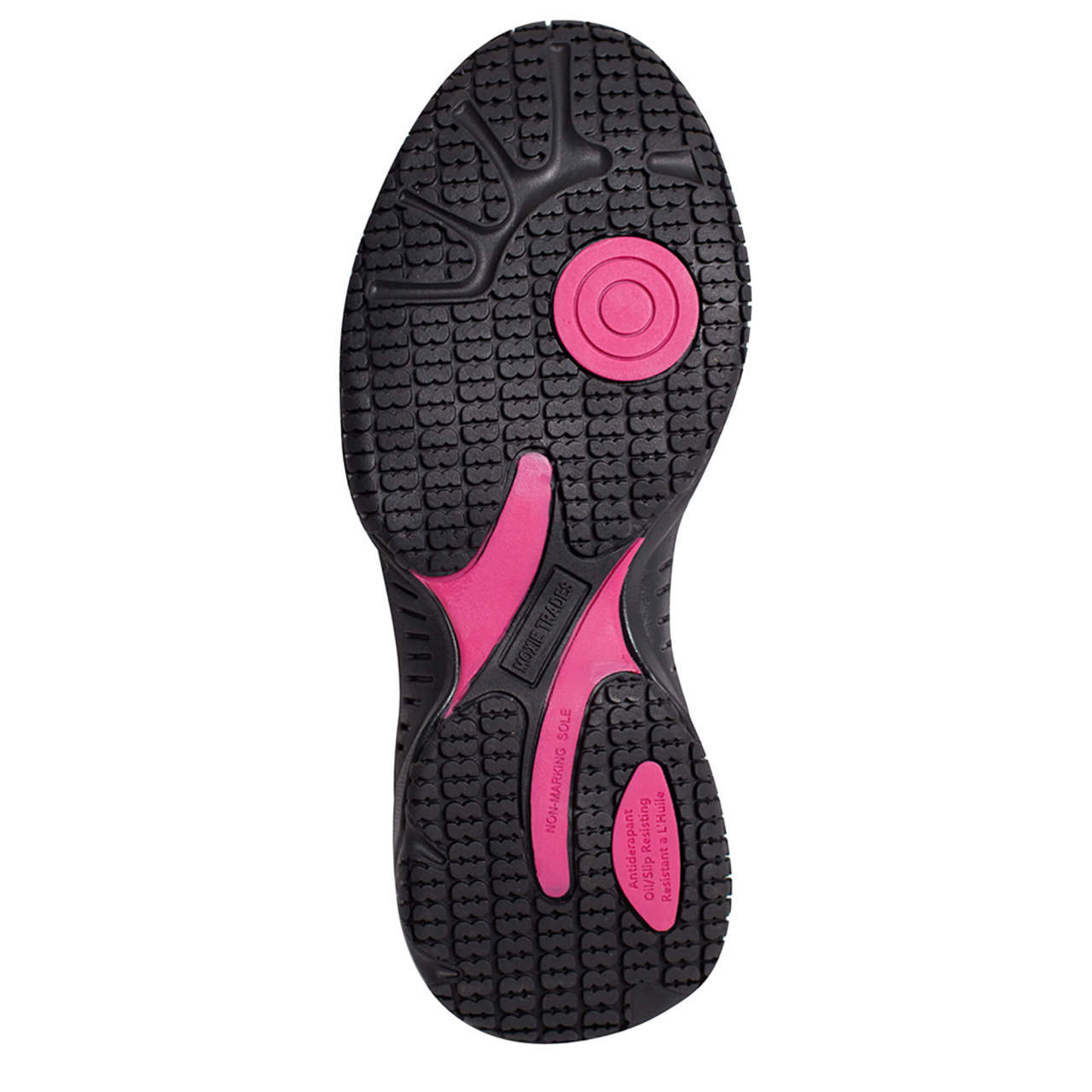 Moxie Trades Women's Zena Slip-On Composite Toe Shoes, MT50180, Black