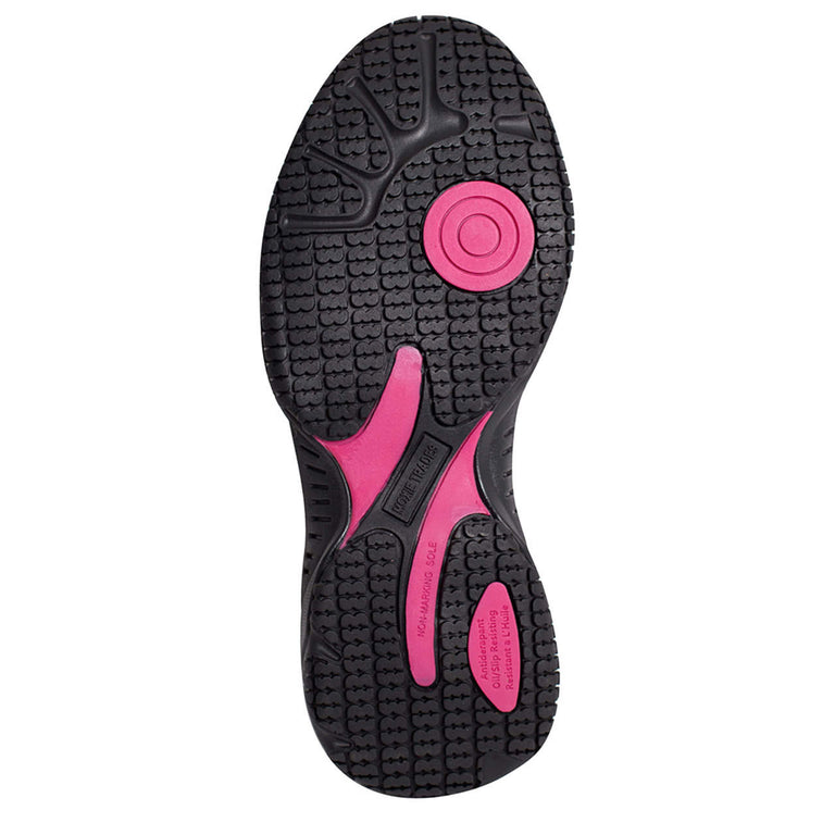 Moxie Trades Women's Zena Slip-On Composite Toe Shoes, MT50180, Black