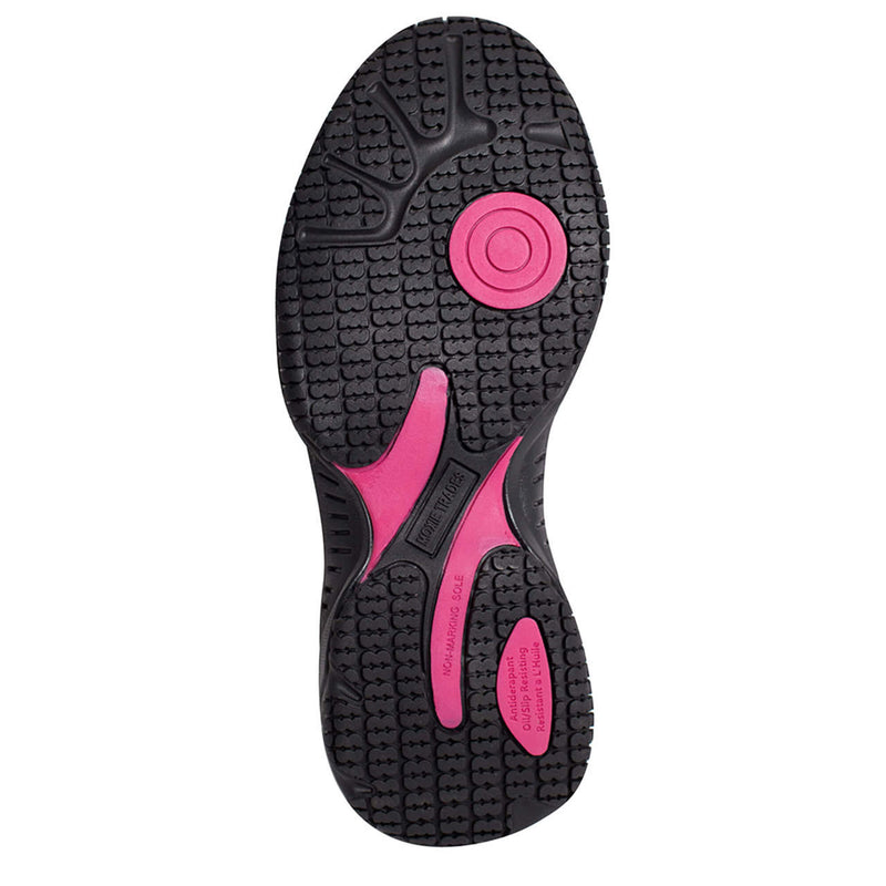 Moxie Trades Women's Zena Slip-On Composite Toe Shoes, MT50180, Black