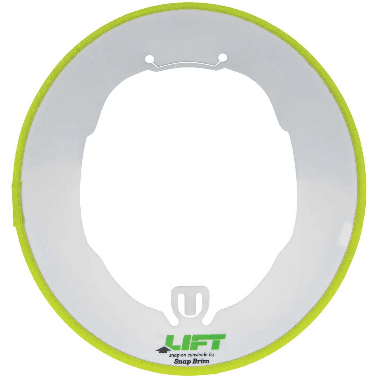 LIFT Sunshade for Radix Helmets, HRXS-22WT, Hi-Vis Yellow