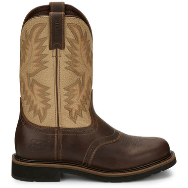 Justin Men's Superintendent 11" EH Soft Toe Boots, SE4660, Brown