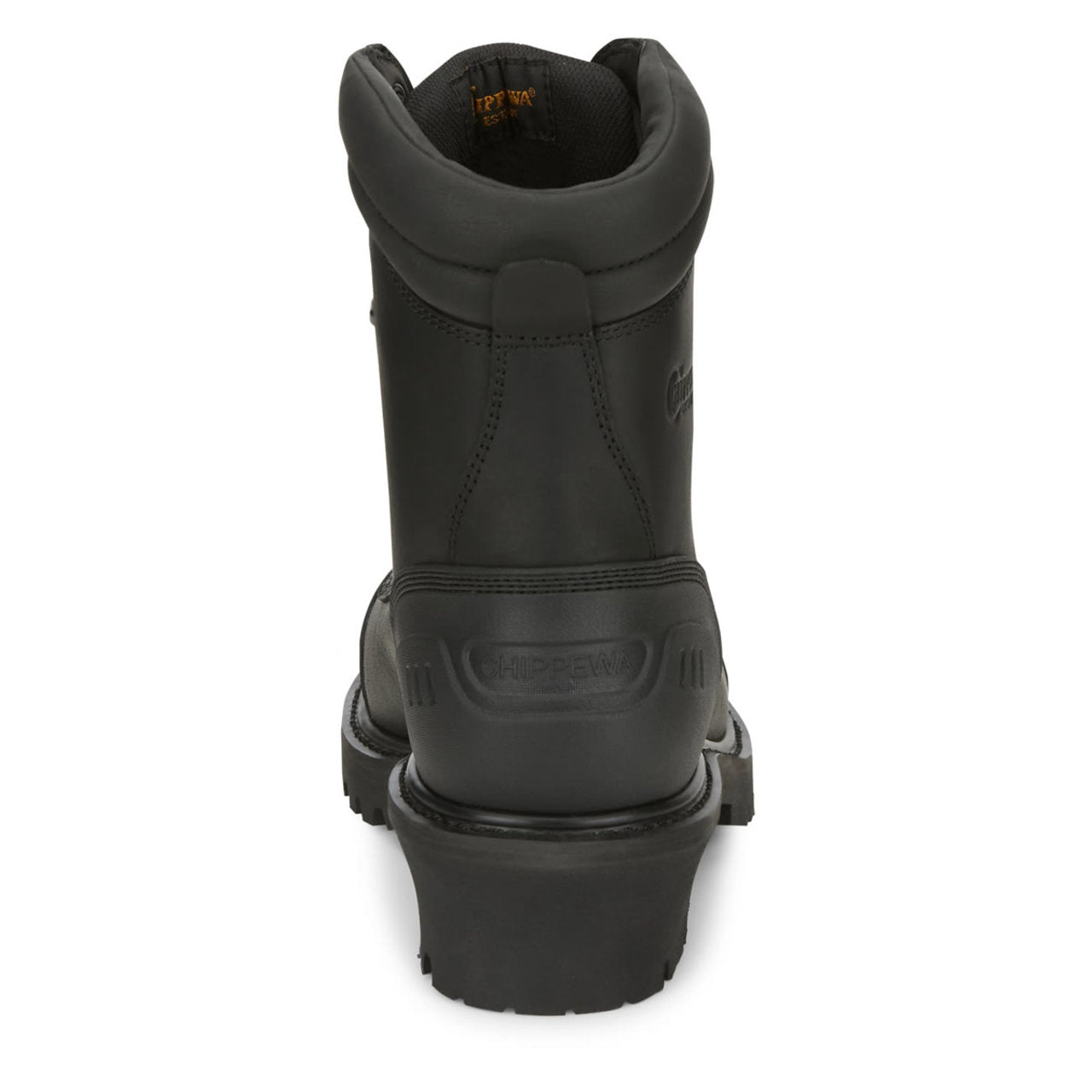 Chippewa Men's Aldarion 8" Logger Waterproof Insulated Composite Toe Boots, 55058, Black