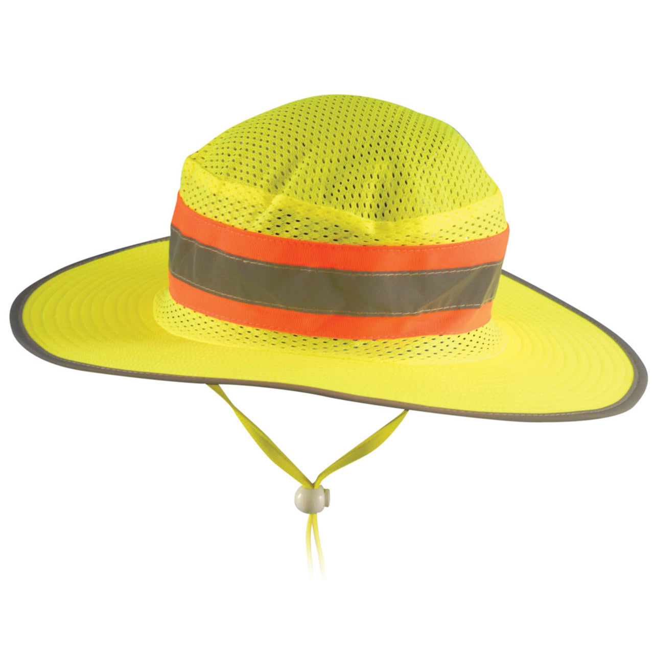 OccuNomix Hi-Vis Reflective Breathable Mesh Ranger Hat, LUX-RNG-ST
