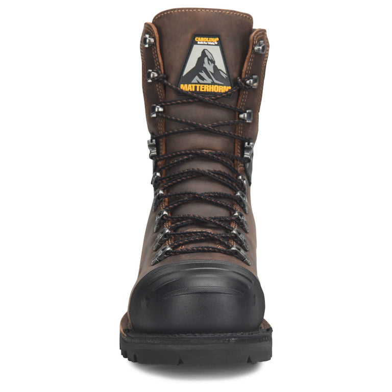 Matterhorn Men's ELICIT 8" Carbon Waterproof EH Composite Toe Boots, MT2573, Brown