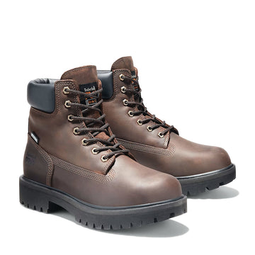 Timberland PRO Men's Direct Attach 6" Waterproof Insulated EH Soft Toe Boots - TB1380202421