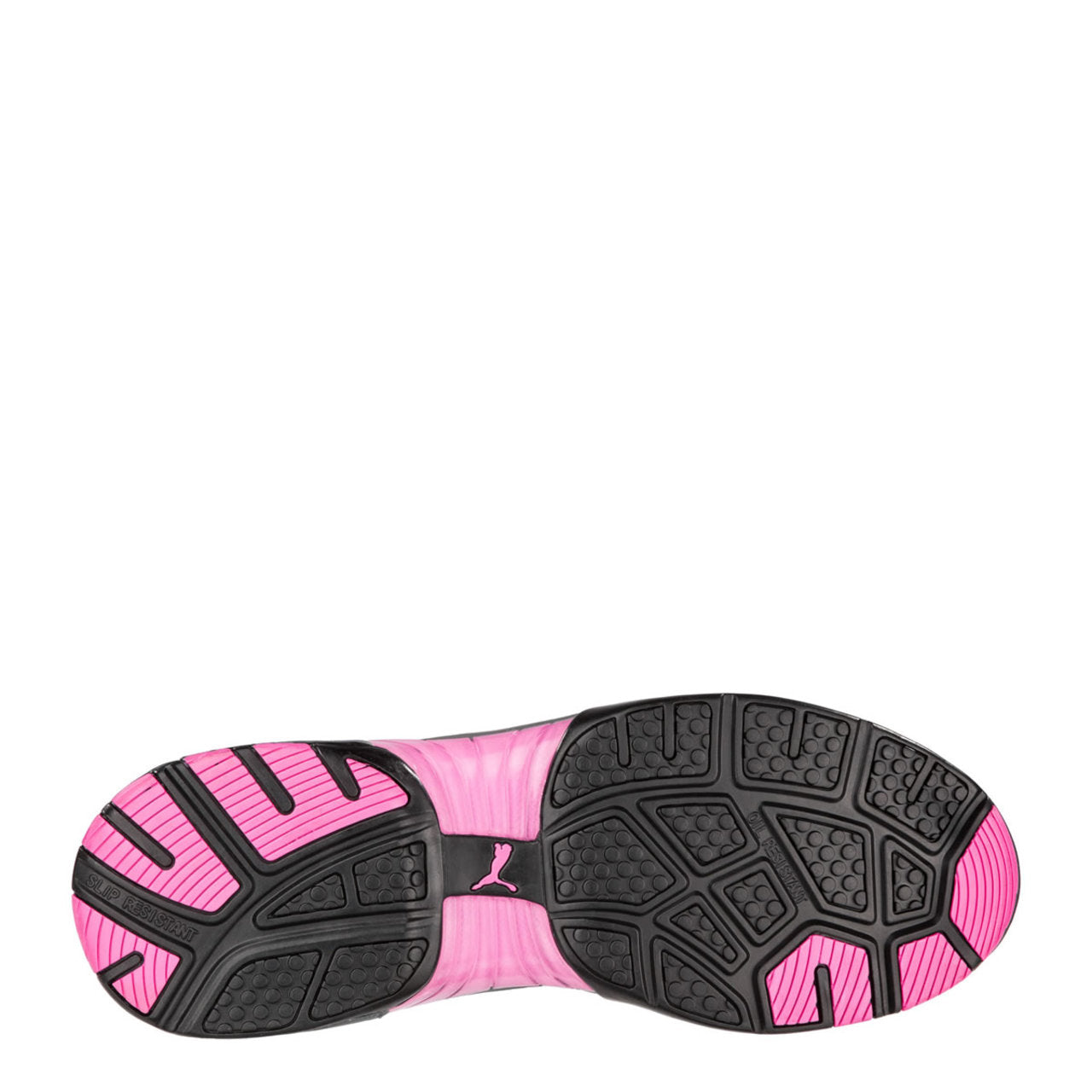 Puma Safety Women's Celerity Knit Low SD Steel Toe Knit Shoes, 642915, Gray/Pink