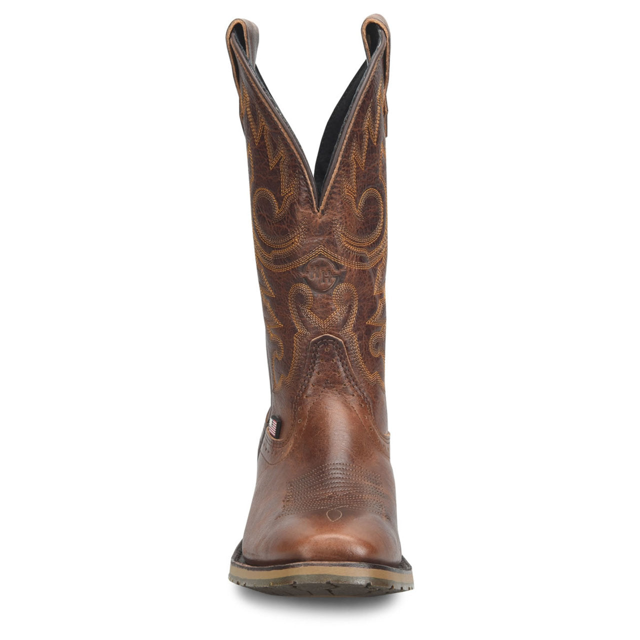 Double-H Men's 12" EH Brantley Boots, DH4662, Brown