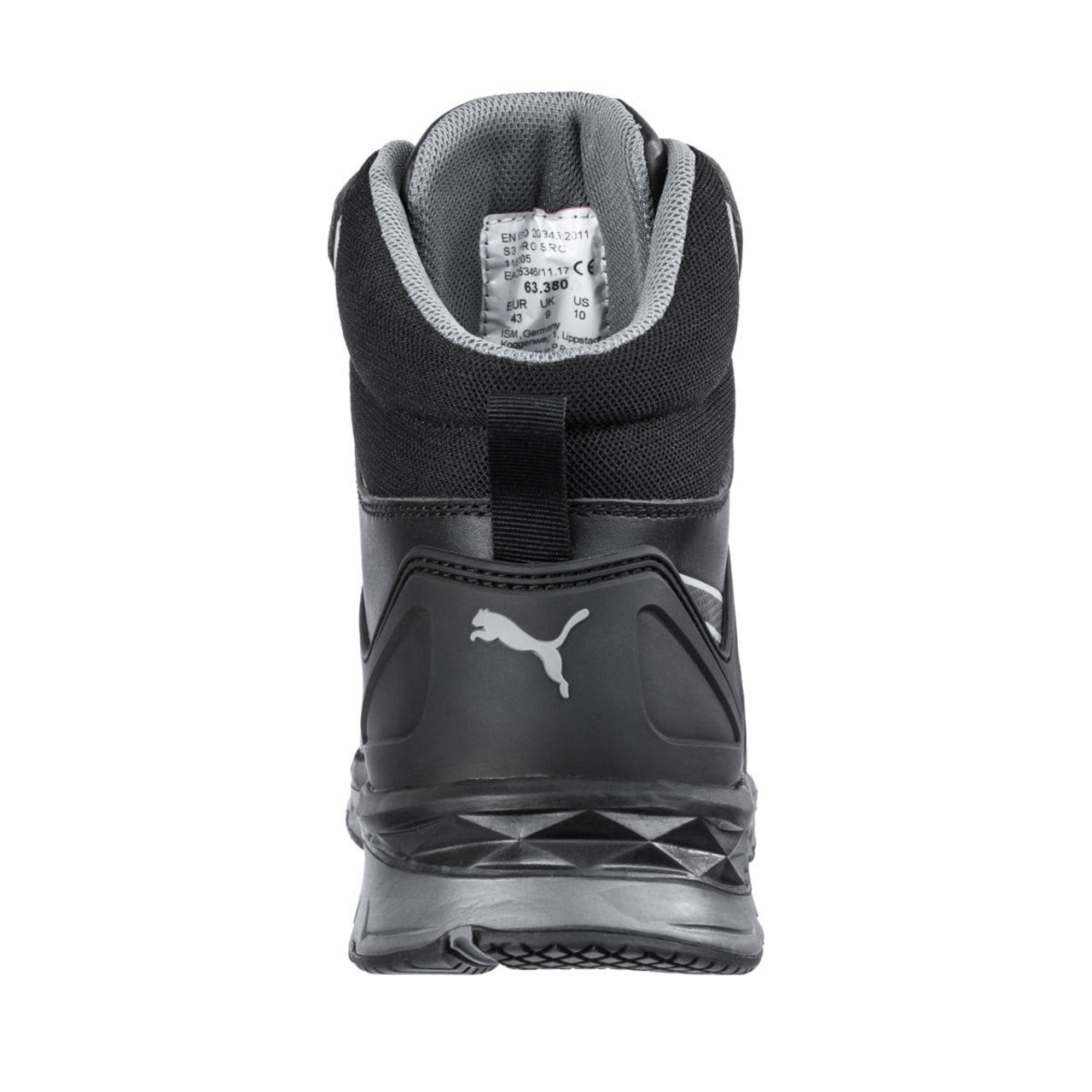 Puma Safety Men's Velocity 2.0 Mid SD Composite Toe Shoes, 633805, Black