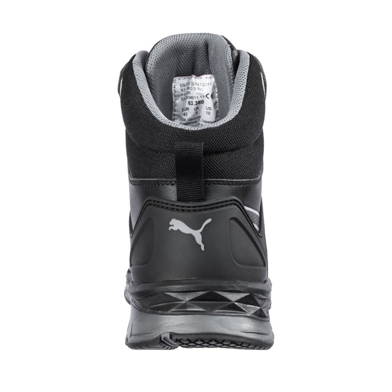 Puma Safety Men's Velocity 2.0 Mid SD Composite Toe Shoes, 633805, Black