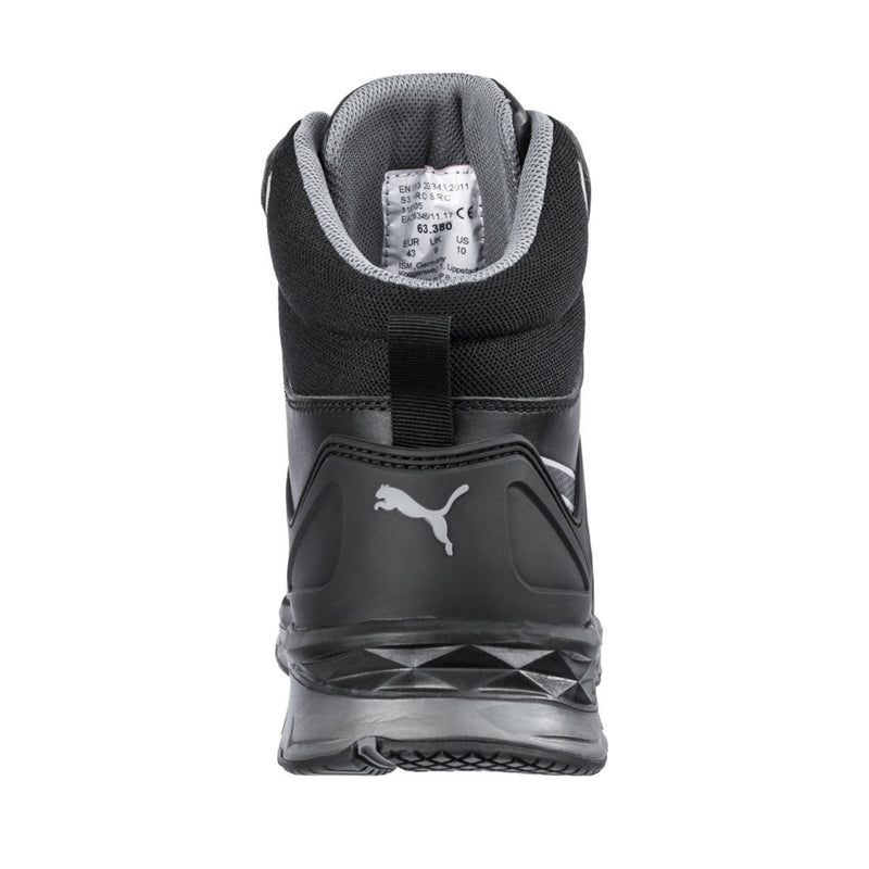 Puma Safety Men's Velocity 2.0 Mid SD Composite Toe Shoes, 633805, Black