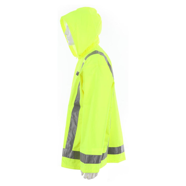 River City Luminator Type R Class 3 High-Vis Lightweight Rain Jacket - 500RJH