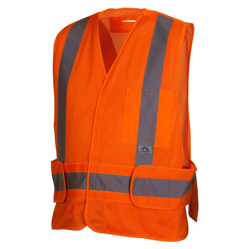 Pyramex RCA25 Type R Class 2 Hi-Vis Breakaway Safety Vest with X-Back