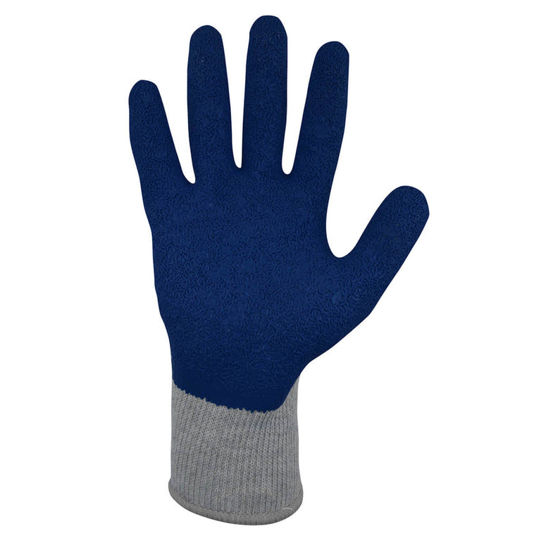 General Electric GG209 Crinkle Rubber Dipped Gloves, Gray