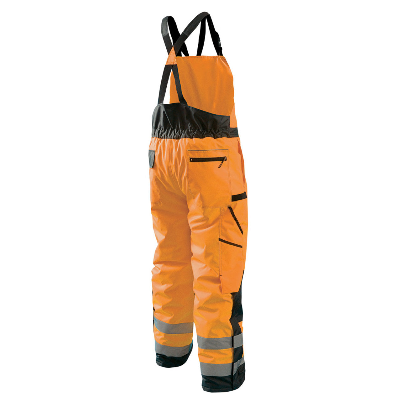 Occunomix Type R Class E Hi-Vis Insulated Winter Bib Pants, LUX-WBIB