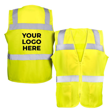 Custom Safety Girl Type R Class 2 Hi-Vis Safety Vest