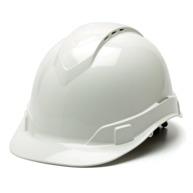 Pyramex Ridgeline Vented Cap Style Hard Hat 4-Point Ratchet Suspension