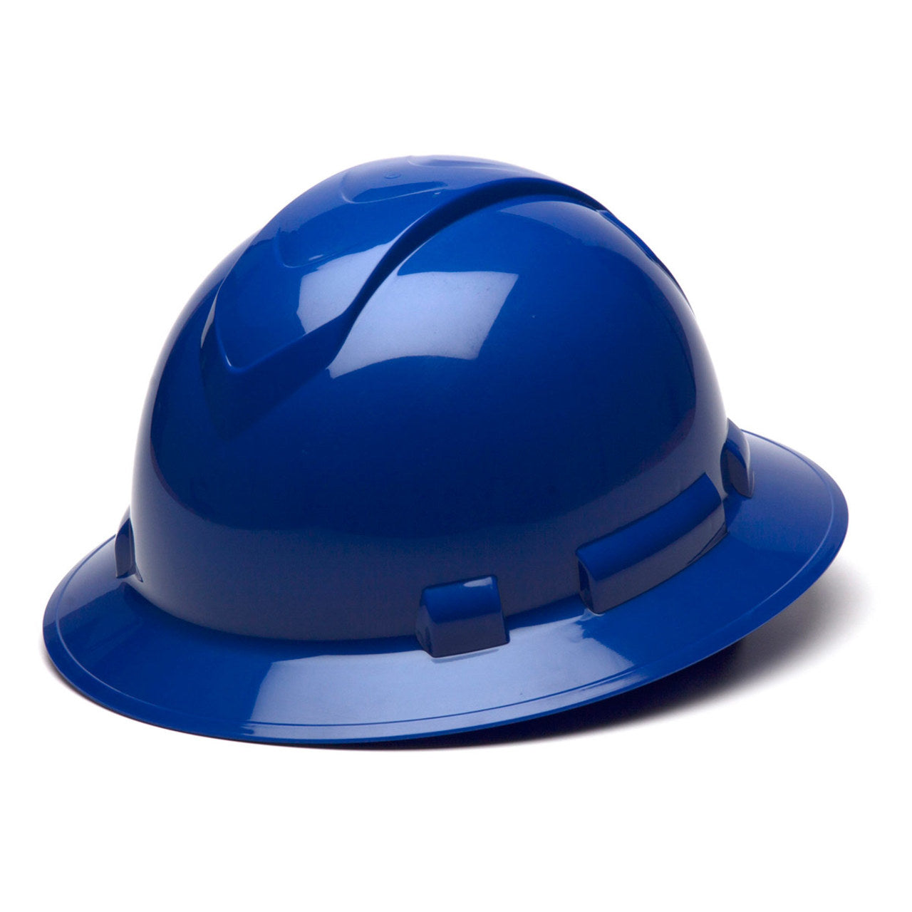 Pyramex Ridgeline Full Brim Hard Hat 4-Point Ratchet Suspension