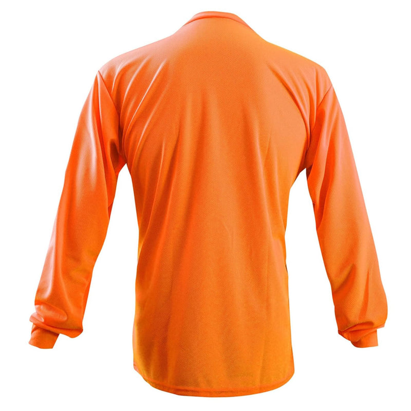 Custom Hi-Vis Long Sleeve T-Shirt, LUX-XLSPB