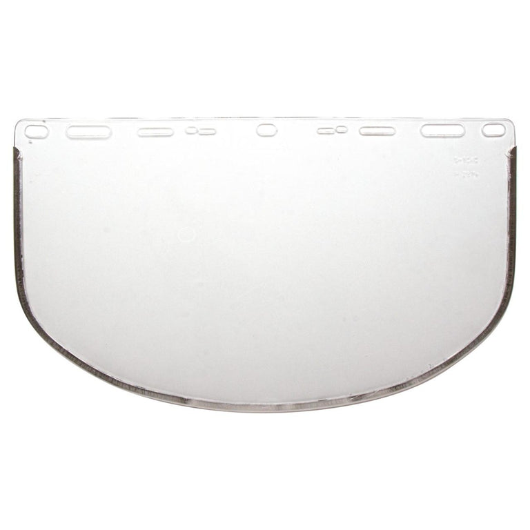 Pyramex Clear Aluminum Bound Polycarbonate Face Shield - S1040