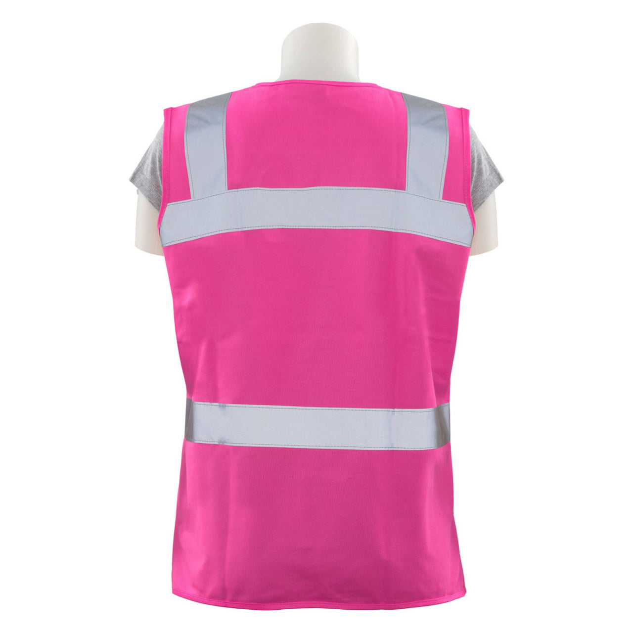 Girl Power Women's Non-ANSI Safety Vest, Hi-Viz Pink, S721