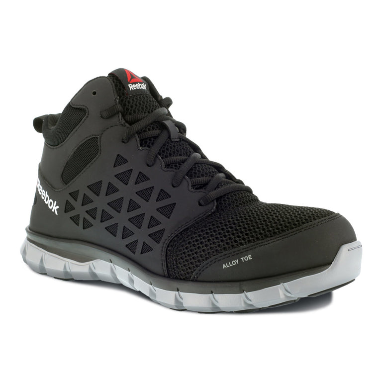 Reebok Men's Sublite Cushion Work SD Alloy Toe Shoes, RB4141