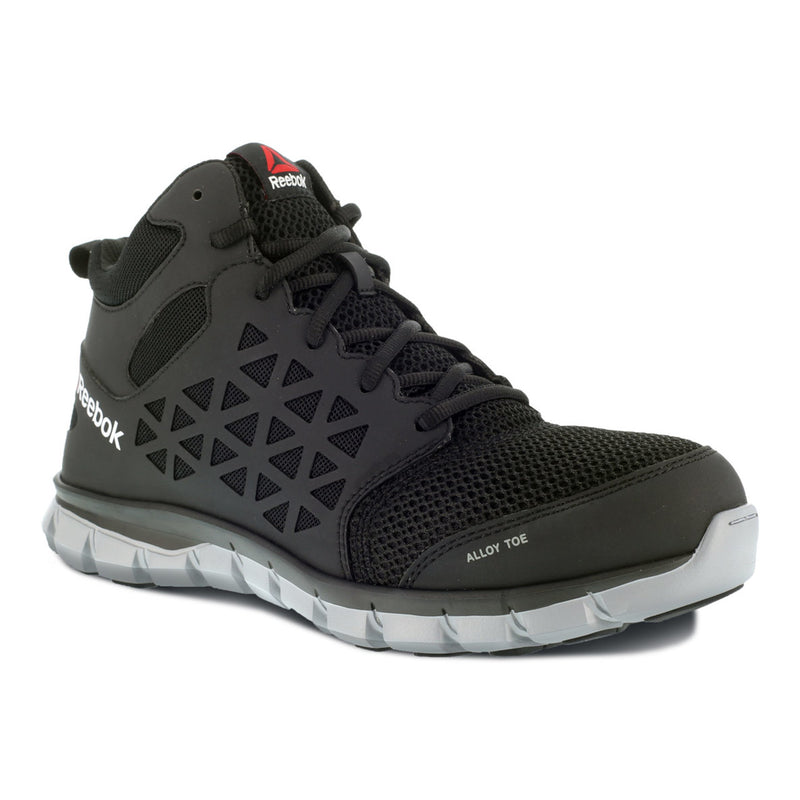 Reebok Men's Sublite Cushion Work SD Alloy Toe Shoes, RB4141