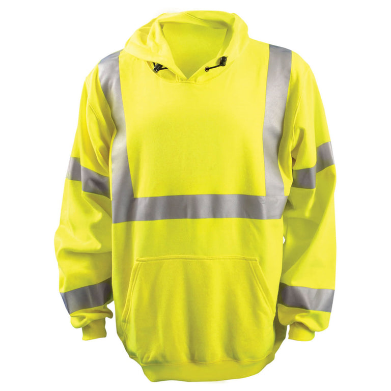 OccuNomix Type R Class 3 High-Vis Moisture Wicking Sweatshirt - LUX-SWT3