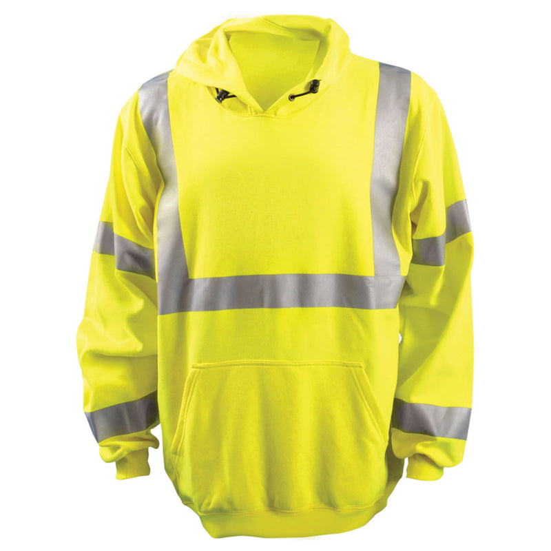 OccuNomix Type R Class 3 High-Vis Moisture Wicking Sweatshirt - LUX-SWT3