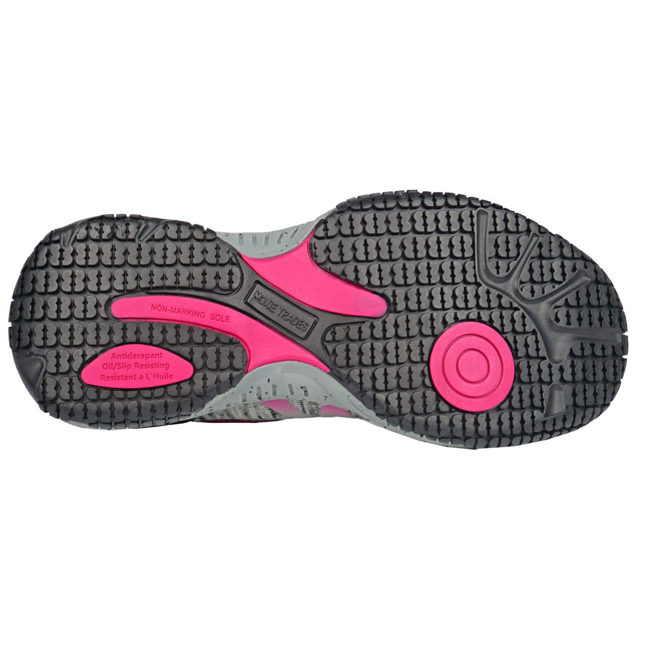 Moxie Trades Women's Zena Slip-On Composite Toe Shoes, MT50181, Gray