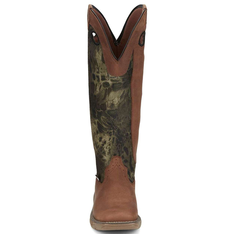 Justin Women's Rush 17" EH Snake Boots, SE4361, Brown