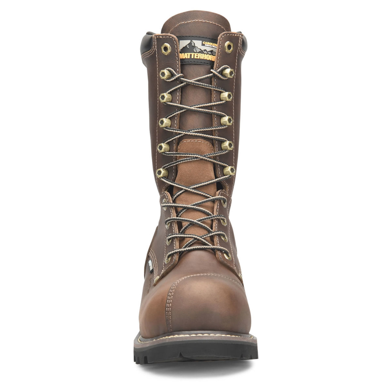 Matterhorn Men's ARC 10" Loggers Waterproof Composite Toe Boots, MT2510, Brown