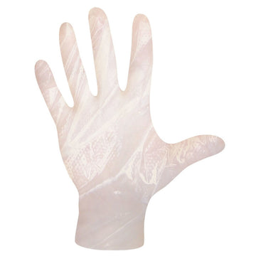 DASH Multi-Task Cast Polyethylene Disposable Gloves, Clear, 0.9 mil, Box of 200
