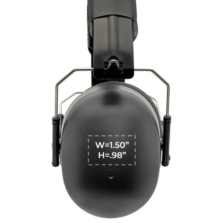 Custom Logo Pyramex PM30 Earmuffs, NRR 27dB