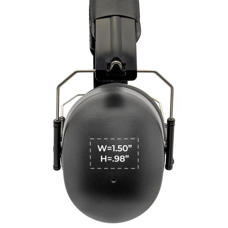 Custom Logo Pyramex PM30 Earmuffs, NRR 27dB