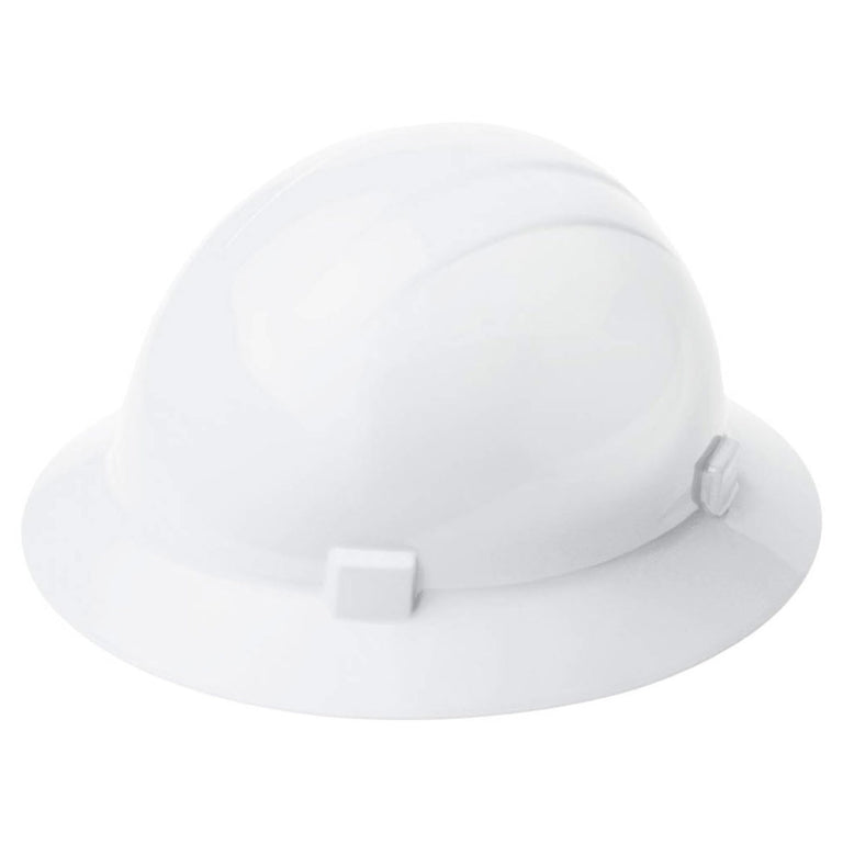 Delta Plus Americana Full Brim Hard Hat, 4-Point Ratchet Suspension