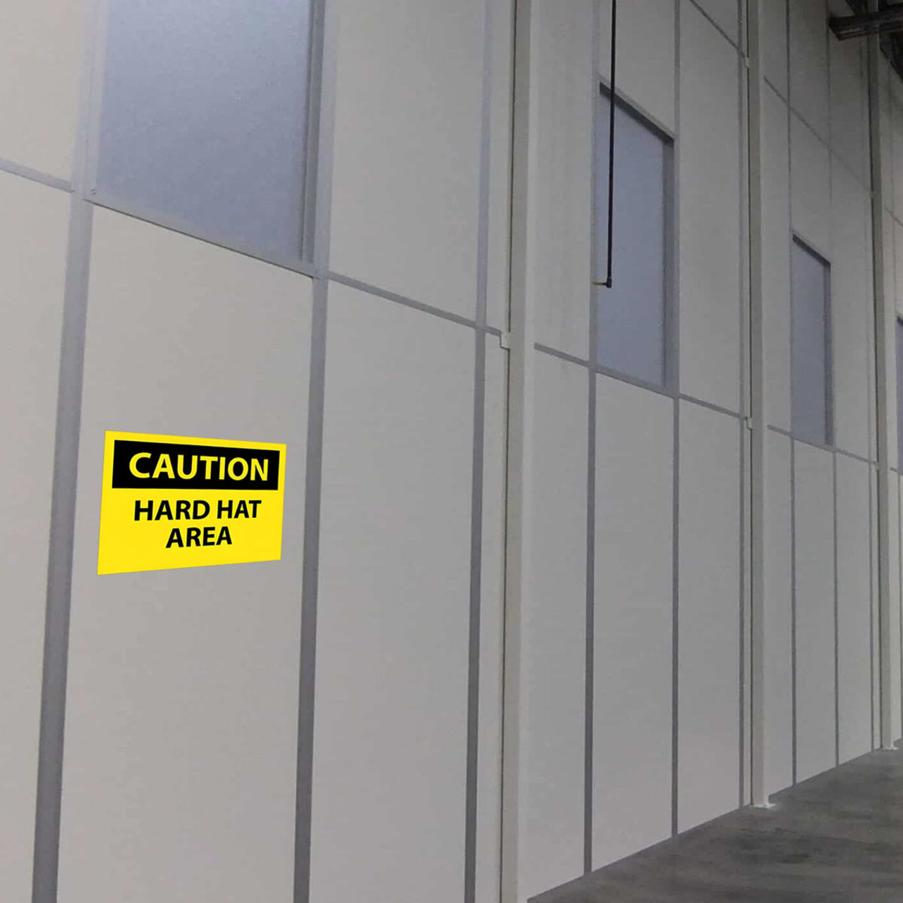 Hard Hat Area 10x14 Sign